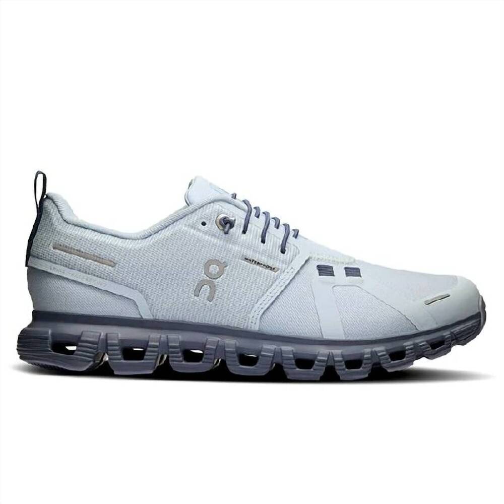 NEW ON women's cloud 6 water proof running shoe in heather/metal